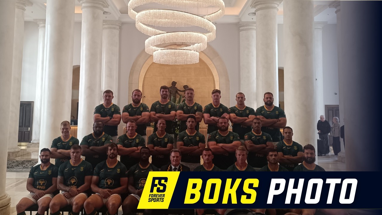 Springbok team photo vs All Blacks 2nd Test | Rugby's Greatest Rivalry 2026