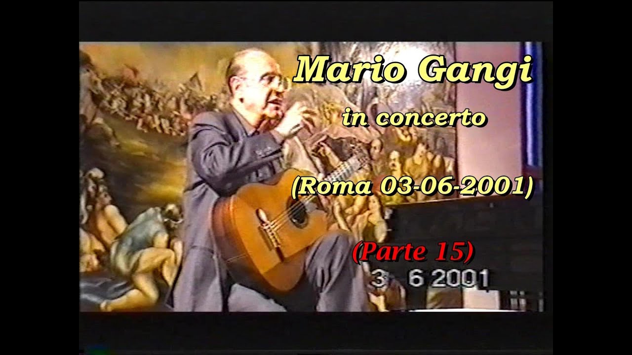 MARIO GANGI IN CONCERTO (PARTE 15) FANTASY - L.BERNSTEIN (ROMA 03-06-2001)