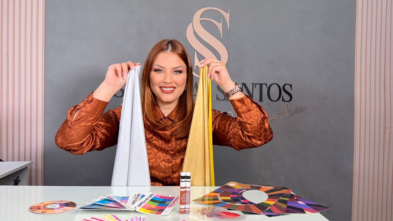 Subtom de pele - colorimetria na maquiagem por Sabrina Santos