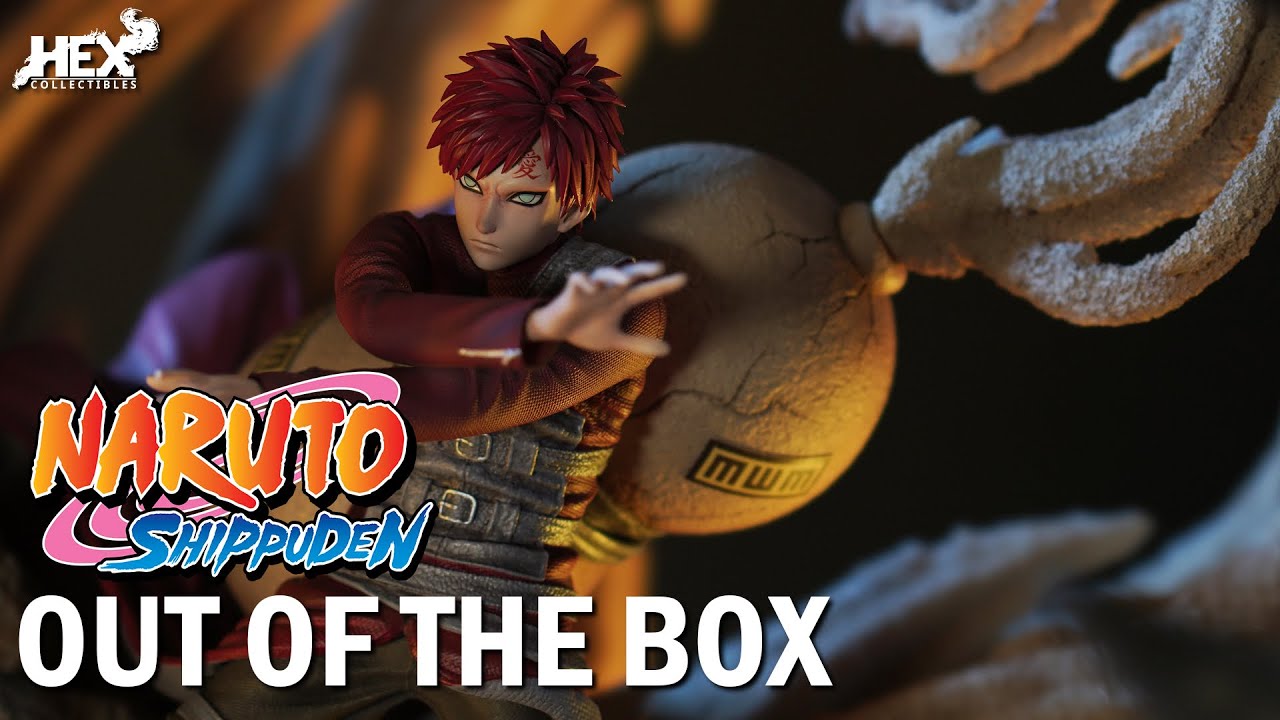 HEX Collectibles Out of the Box: Gaara Ultimate Diorama Statue Pro