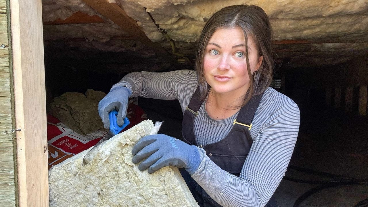 Winterizing my Cabin & Foraging (Alone with Bears & Bobcats) ep. 12