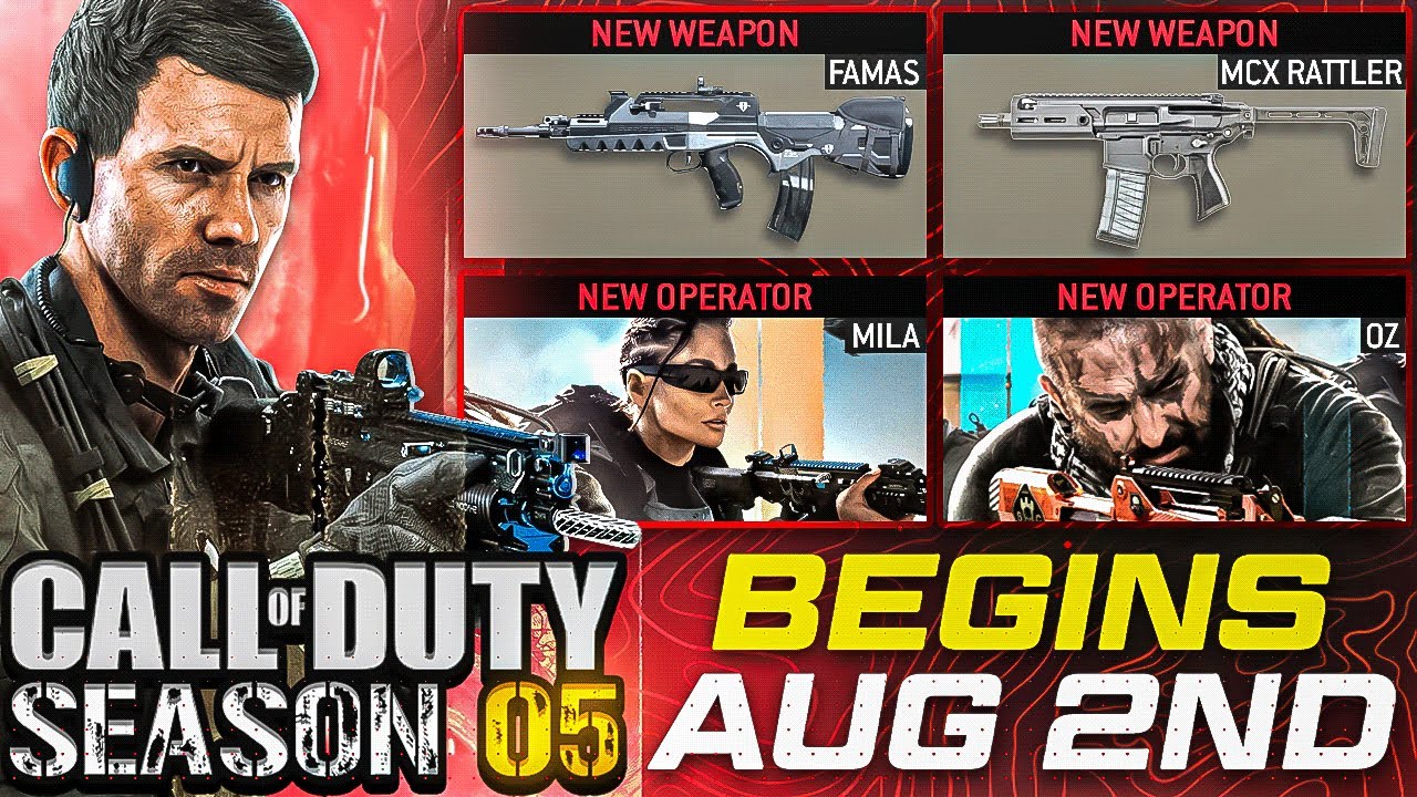 NEW MW2 SEASON 5 UPDATE IS HERE! 🔥 (NEW FAMAS DLC WEAPON, GRAVES OPERATOR + MORE) - Modern Warfare 2