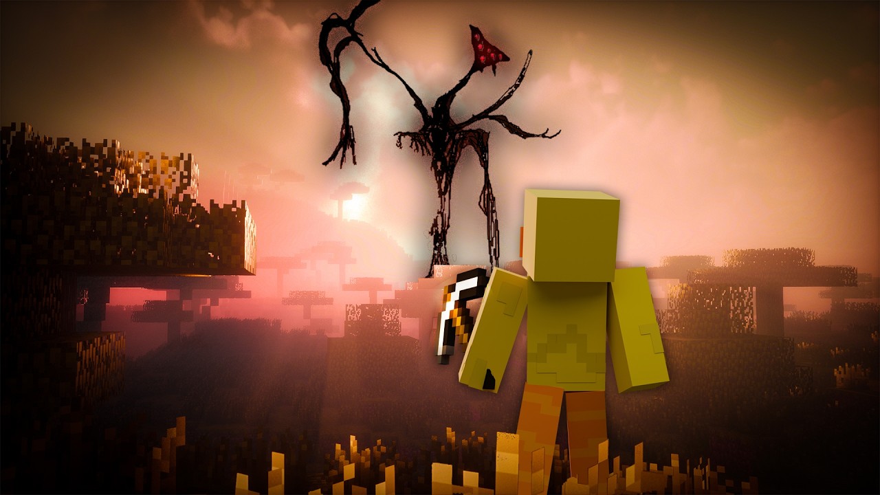 Minecraft YASAKLANAN Korku Modunda 1 HAFTA Ge&ccedil;irdim