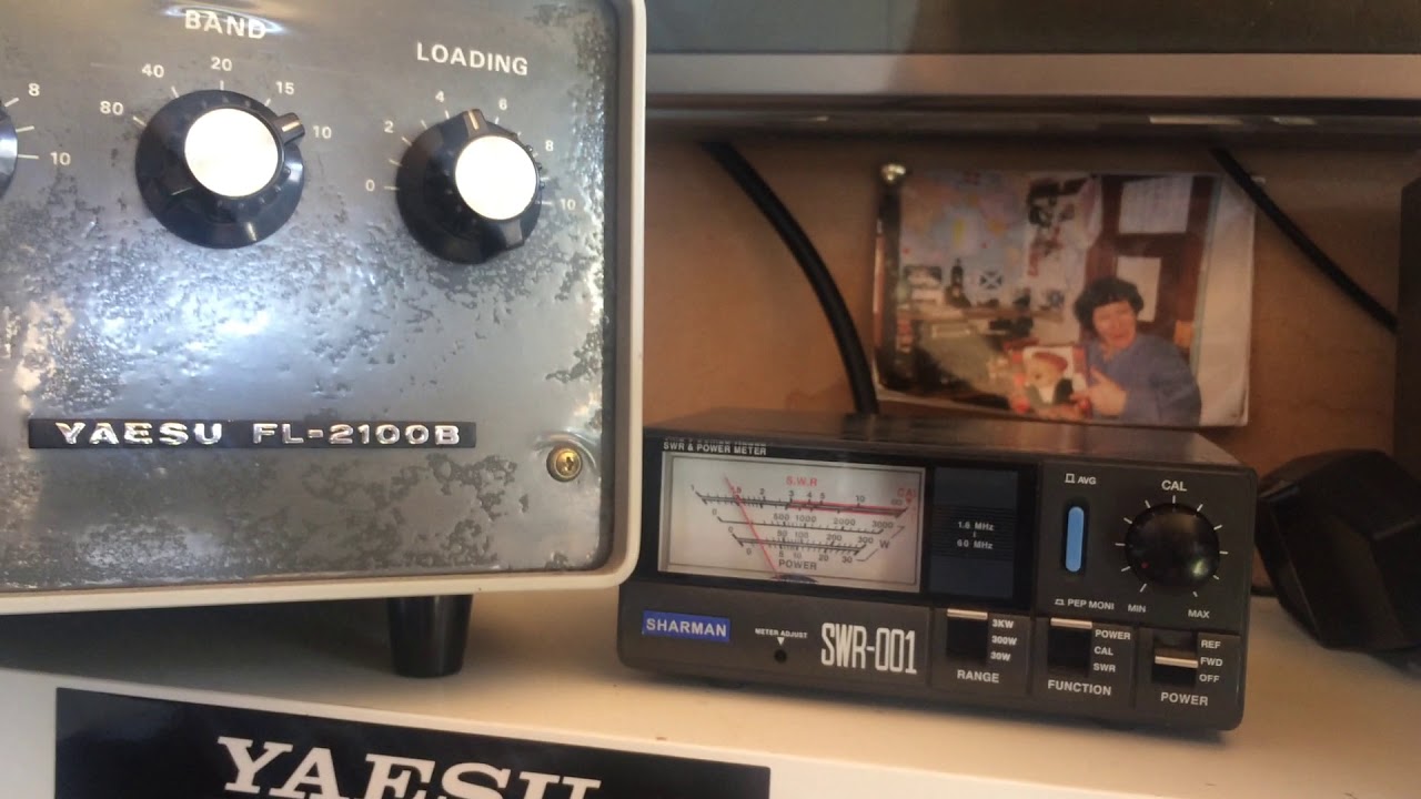 YAESU FL2000B quick test not been on for over 1 year