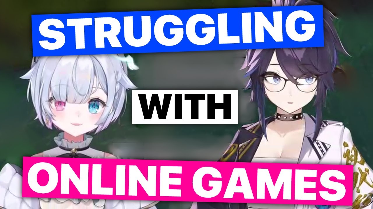 Nazuna & Kson's Struggles With Coop Online Games (Amemiya Nazuna & Kson) [Eng Subs]