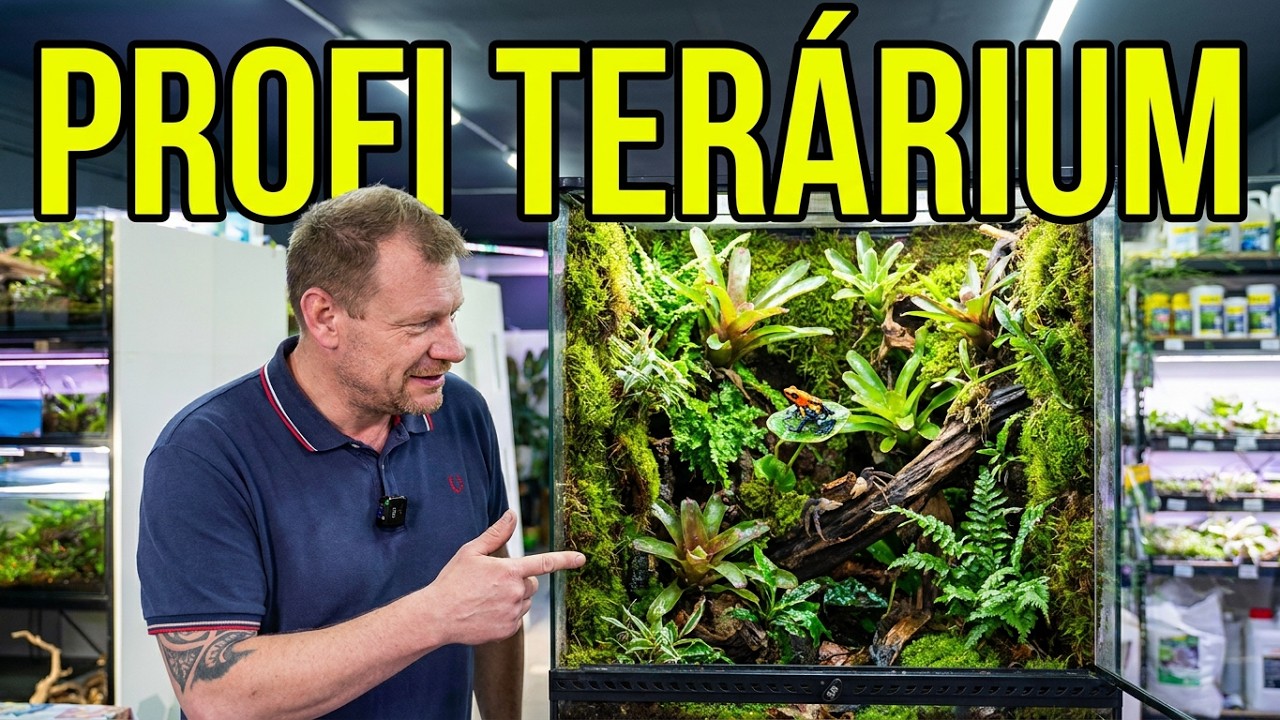 AQUAMASTER - Jak založit terárium pro tropické žabičky a kraby