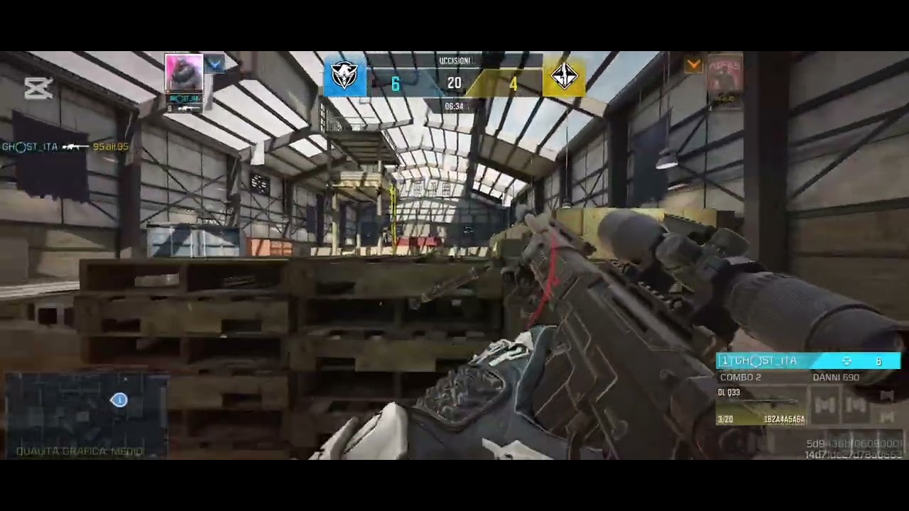 Cod Mobile 1vs1 solo cecchino
