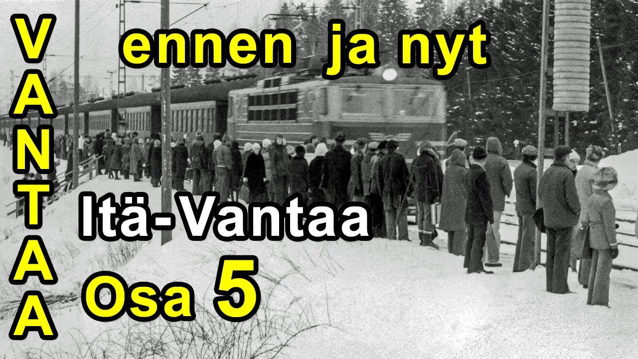 Itä-Vantaa, osa 5 - Vanhoja kuvia, Ennen vs. Nyt. / Old pictures Before vs. Now. (026).