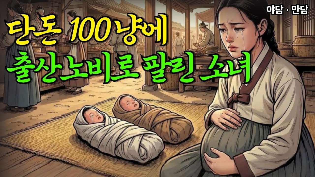 아들 놓자마자 얼굴 한번 못보고 쫓겨난 씨받이소녀의 복수 야담 옛날이야기 사연