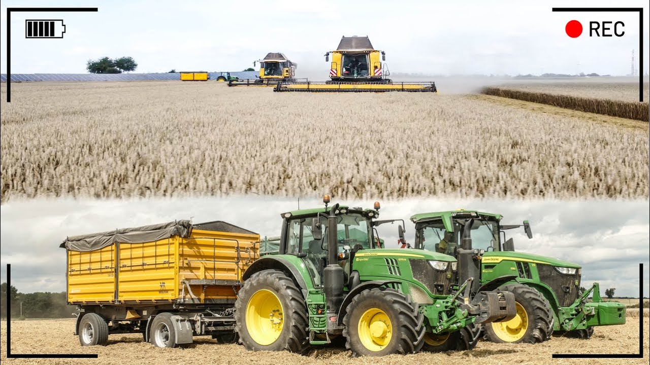 ☆Żniwa na Wielką skalę na Dolnym Śląsku w Gospodarstwie Rolnym Tatys 2023☆