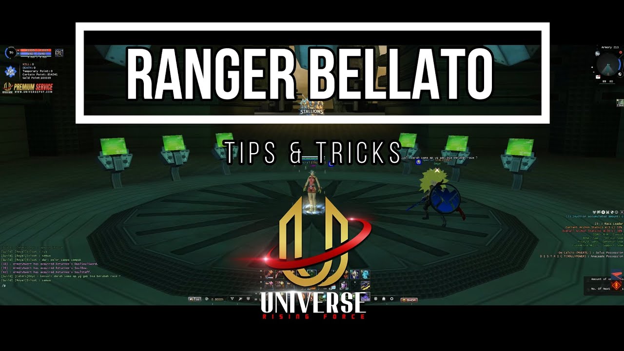 Tutorial Ranger Bellato RF Universe AVOIDNYA GILA 😱😱 