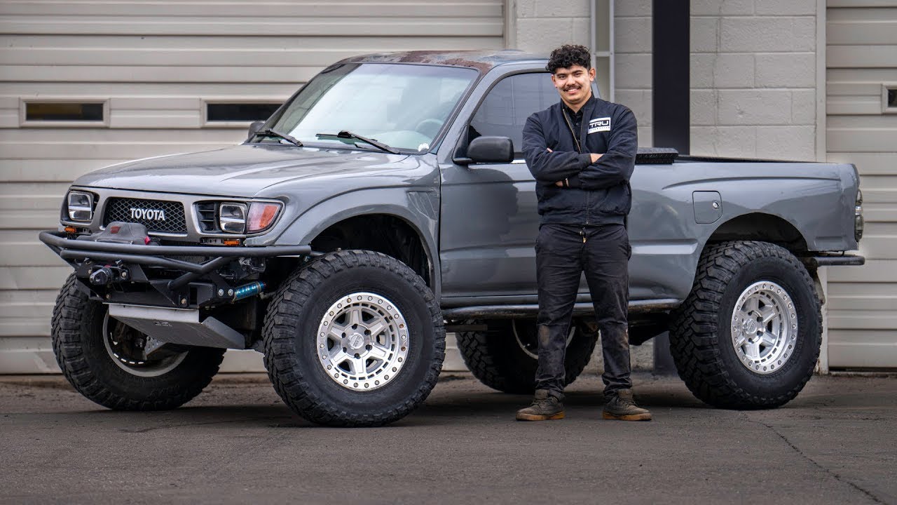 Прогулка по Toyota Tacoma Sleeper 1996 года