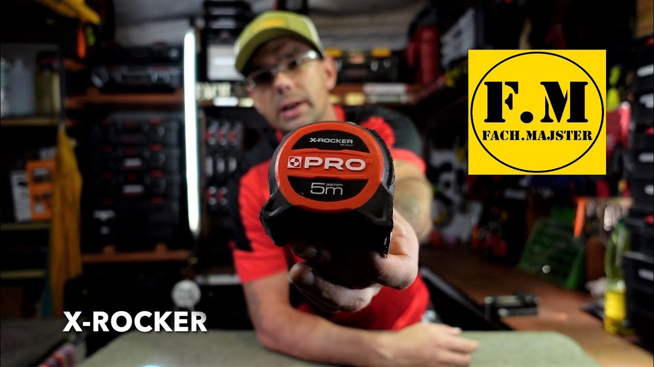 PRO X-ROCKER 5m/32mm - Miara zwijana