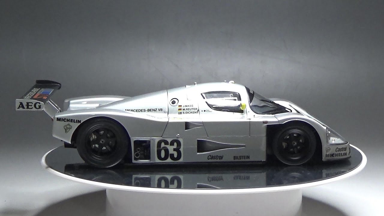 TAMIYA 1/24 SAUBER-MERCEDES C9 Unboxing FullBuild Step By Step