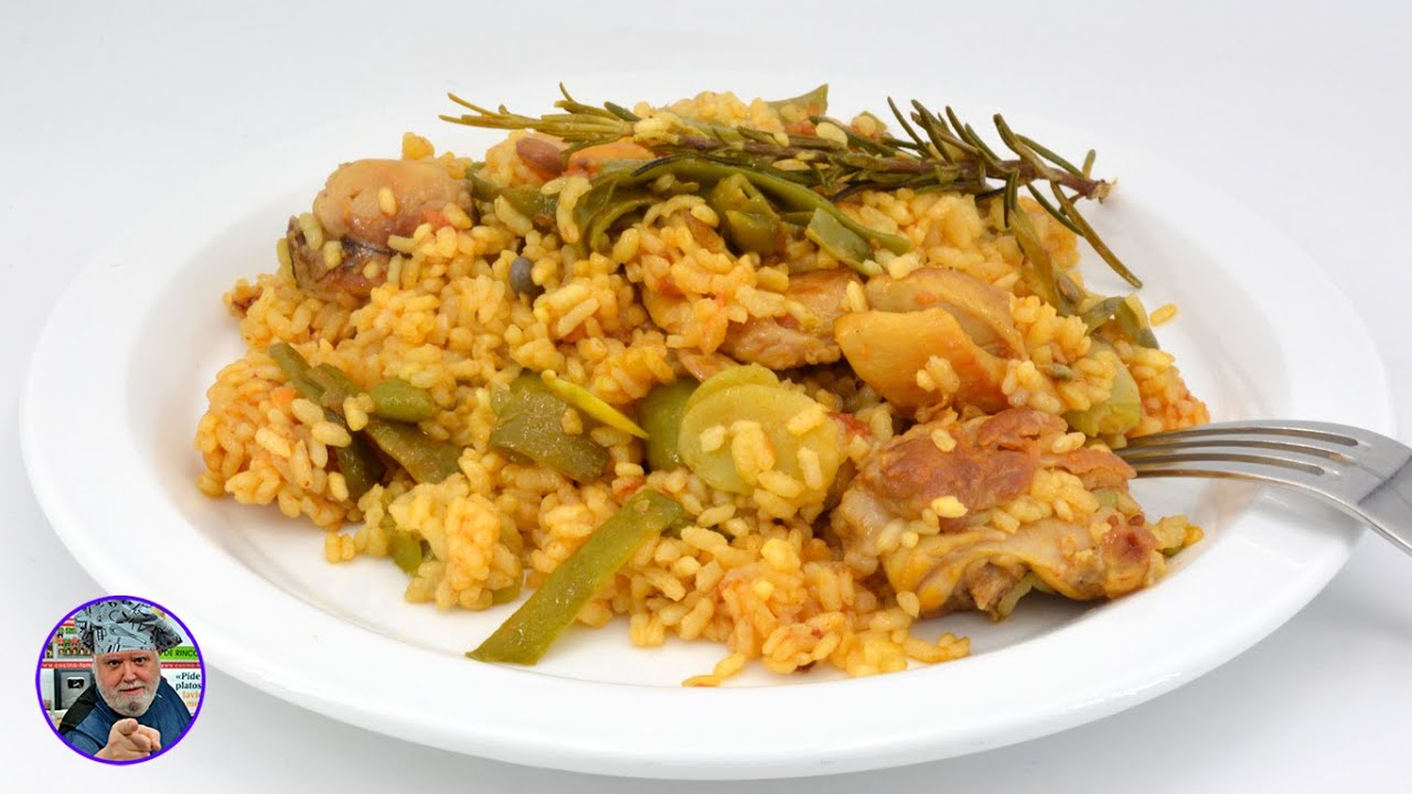 PAELLA VALENCIANA AUTÉNTICA 🥘 - paella recipe - spanish paella - gastronomia