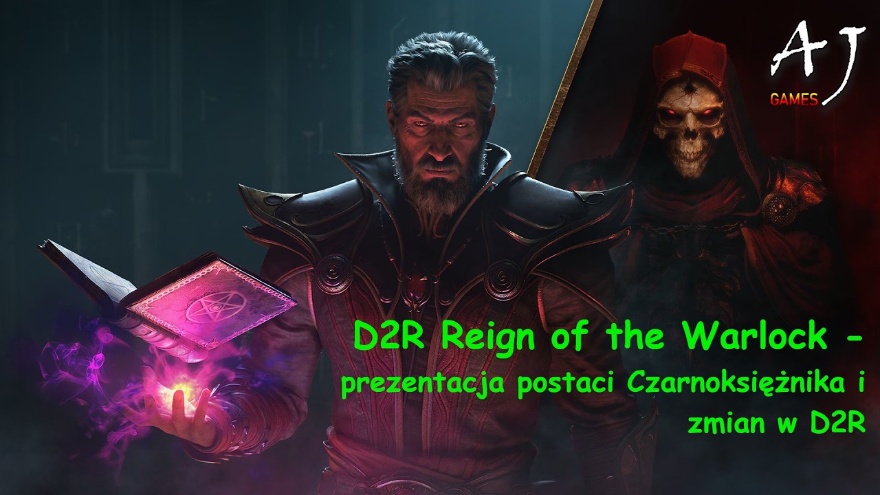 Diablo 2 Resurrected Reign of the Warlock - Czarnoksiężnik - zaczynam buildem na Ogień