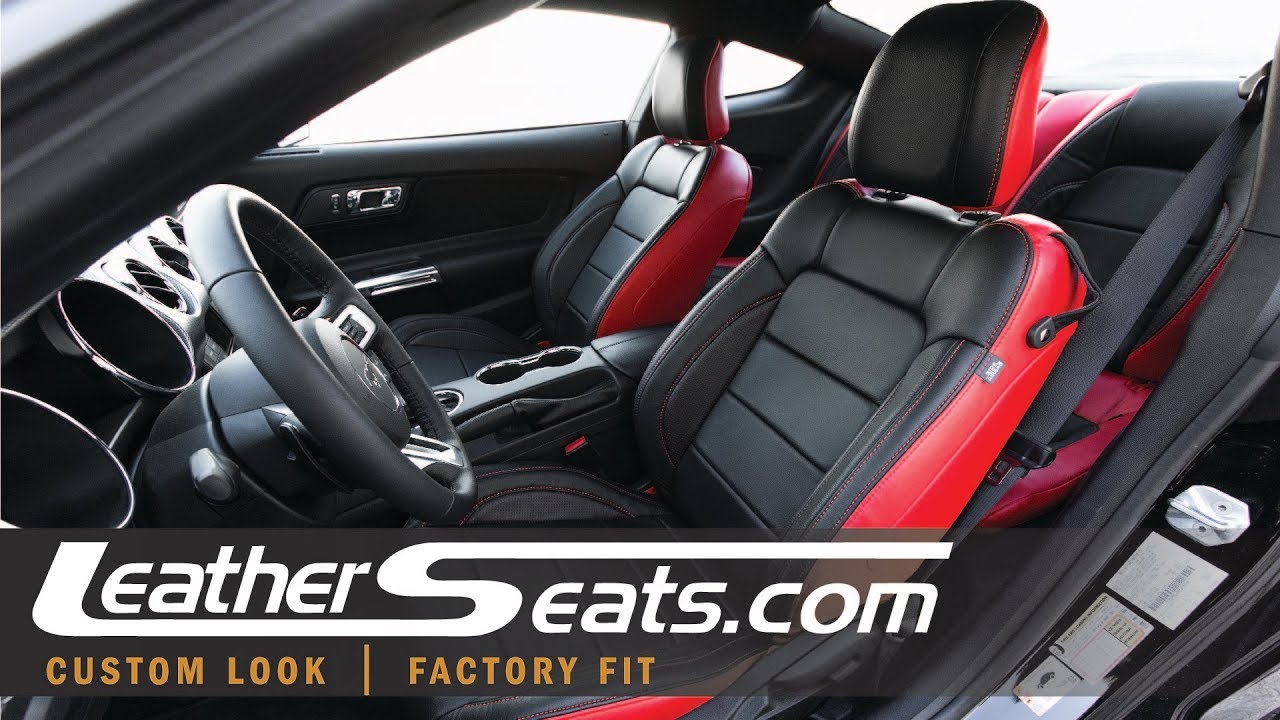 2015 - 2023 Ford Mustang GT - Custom Replacement Leather Upholstery Kit - LeatherSeats.com