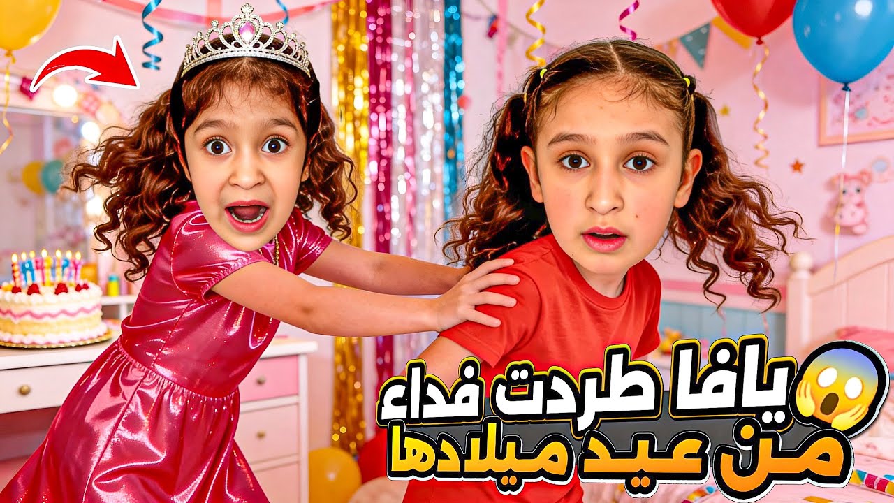 طردتها😱 بعيد الميلاد🥳سبع مفاجأت ليافا🤩حكينالها الصراحة وعصبت😡شوفو ردت فعلها🥹Fidaa&Fofo