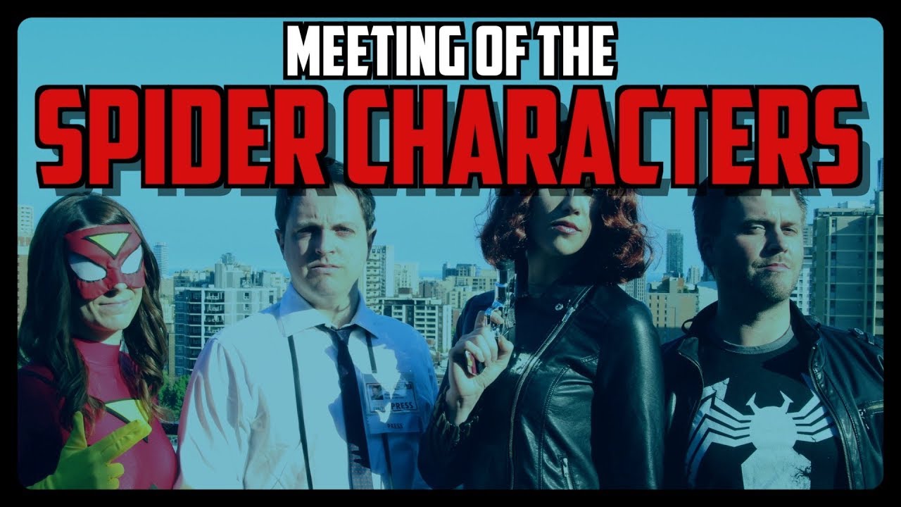 Meeting of the SPIDER characters