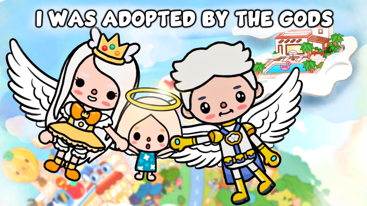 I Was Adopted by The Gods| Sad Story | Toca Life Story | Toca Boca