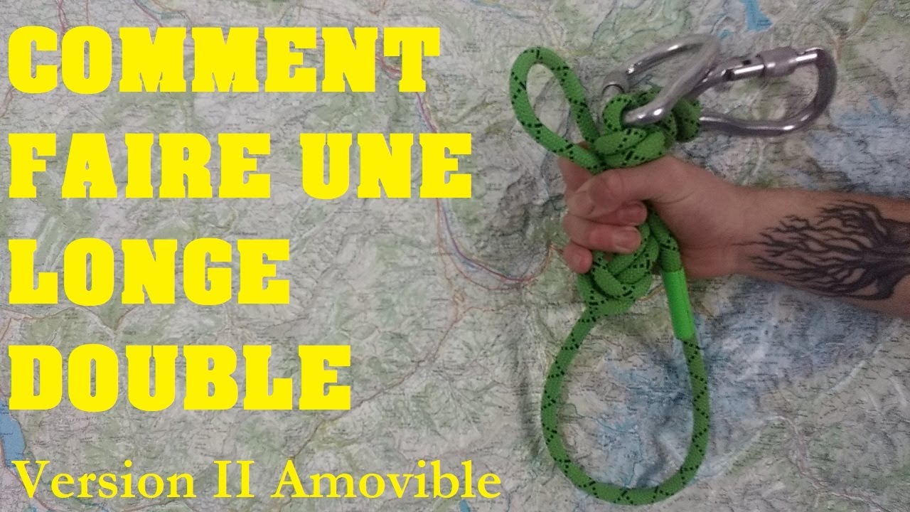 Comment faire une longe double version II Tutto Alpinisme 34 EVOLUTION