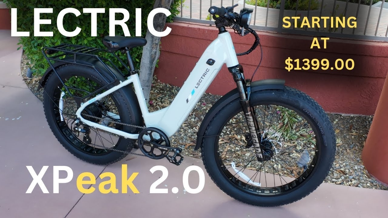 Ride the Future: Meet the All-New Lectric XPeak 2 0 Mountain E-Bike!