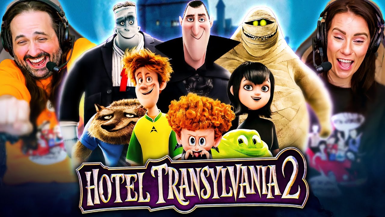 HOTEL TRANSYLVANIA 2 (2015) MOVIE REACTION!! FIRST TIME WATCHING!! Adam Sandler | Selena Gomez