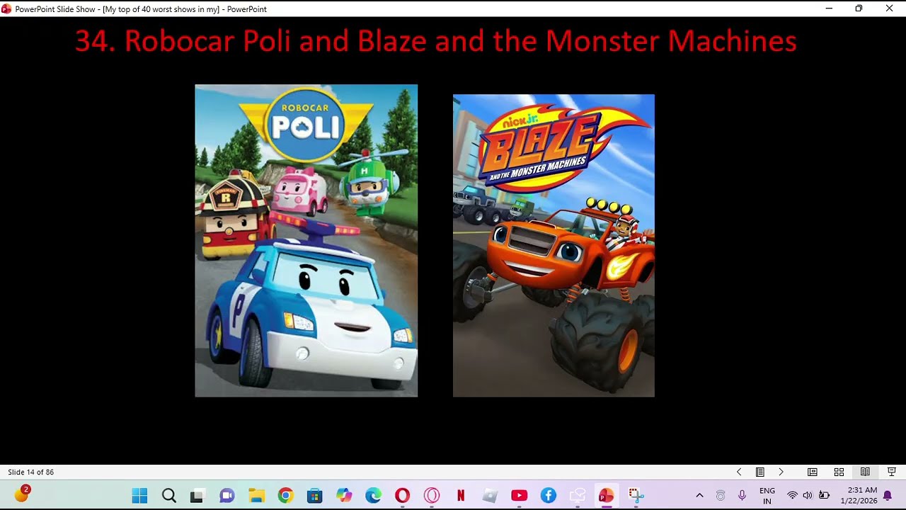 My Top 40 Worst Shows of All Time