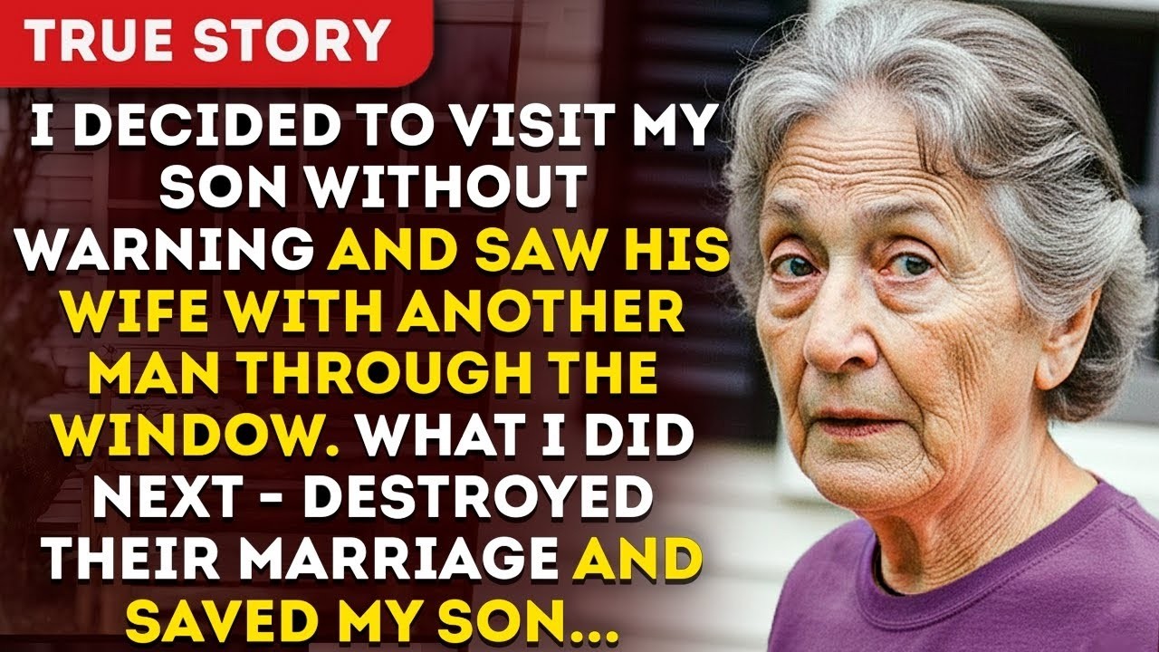 I Decided To Visit My Son Without Warning And Saw His Wife Through The Window With Another Man