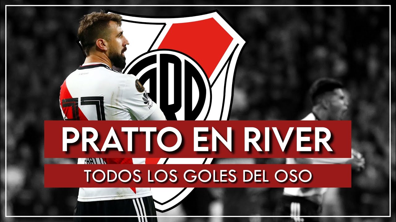 LUCAS PRATTO en RIVER | TODOS los GOLES del OSO en el MILLONARIO