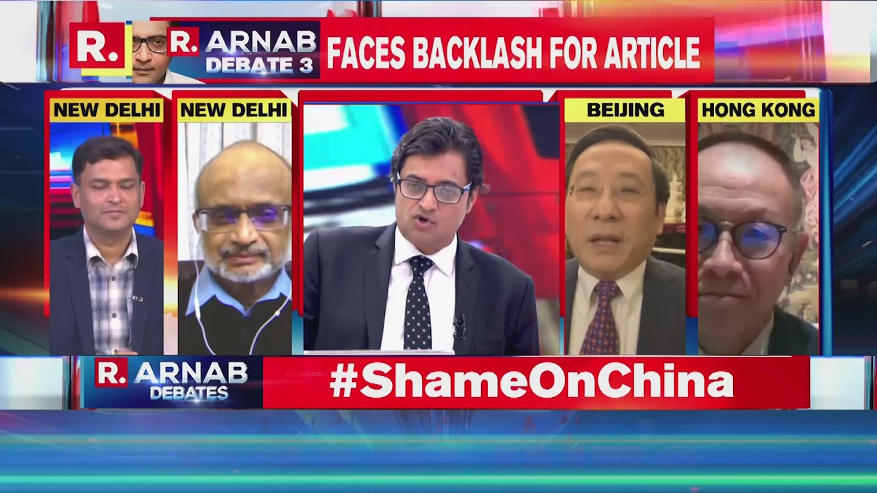 Watch Arnab Blast The Chinese For Shameful Cheap Propaganda Post Gen Rawat's Death