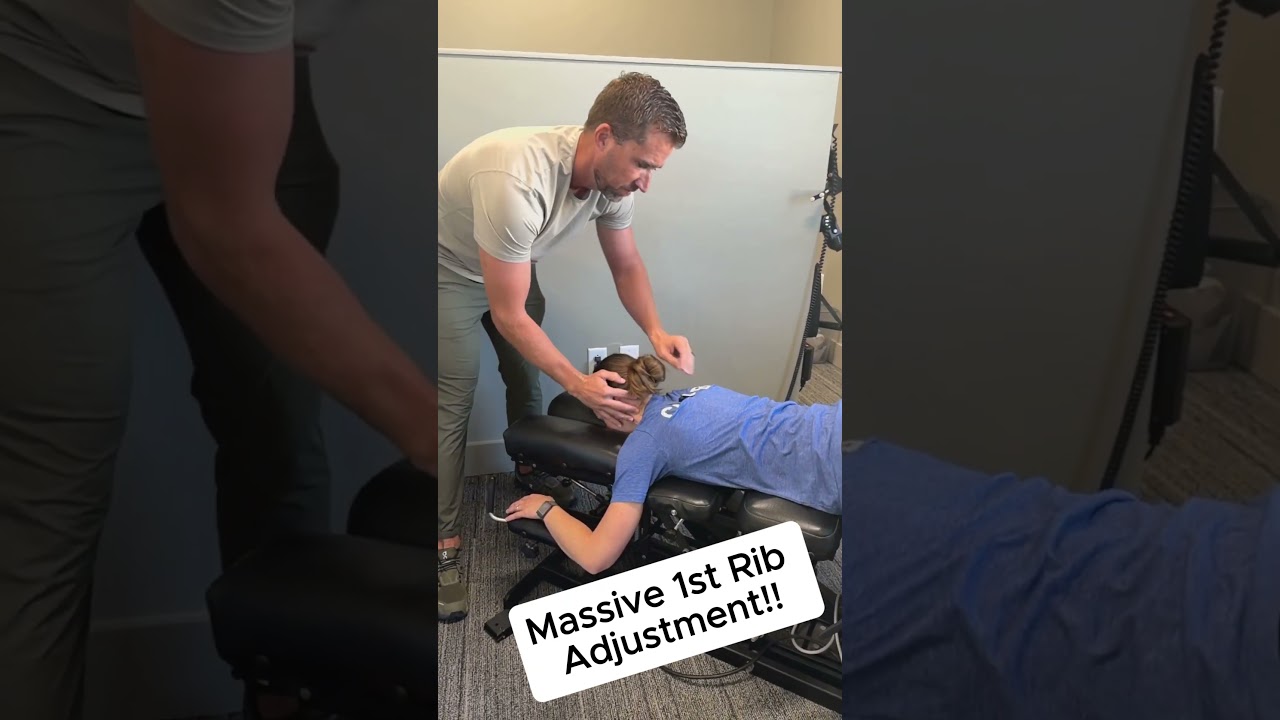 Massive First Rib Adjustment #adjustment #chiropracticcare #chiropractorlife #mobilitymatters