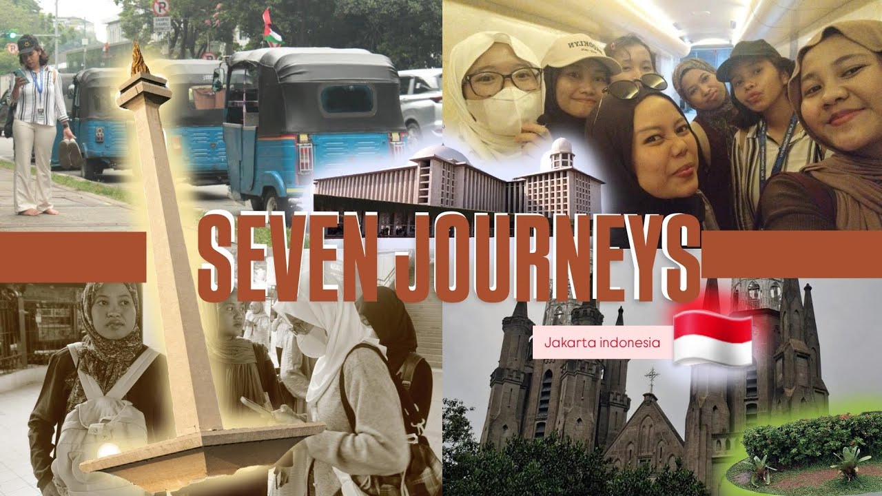 Sehari Menyusuri jakarta! Monas - Katedral - Istiqlal 🇲🇨🌉