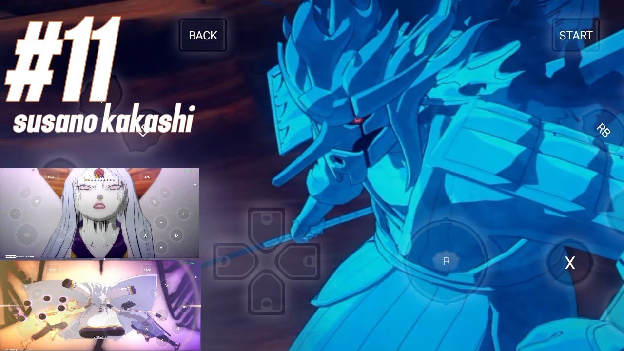 NARUTO NINJA STORM 4 DI ANDROID, SUSANO KAKASHI !! 