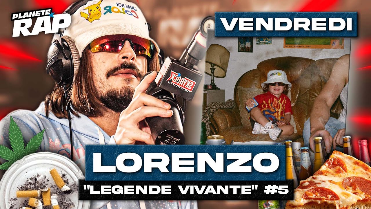 L'ultime soirée de Lorenzo dans Planète Rap... #Vendredi
