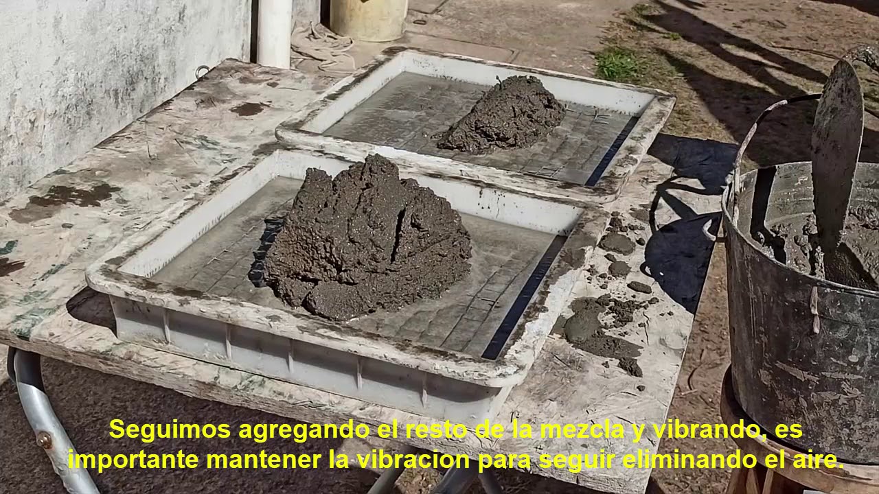 Hacer baldosas de cemento - tile diy
