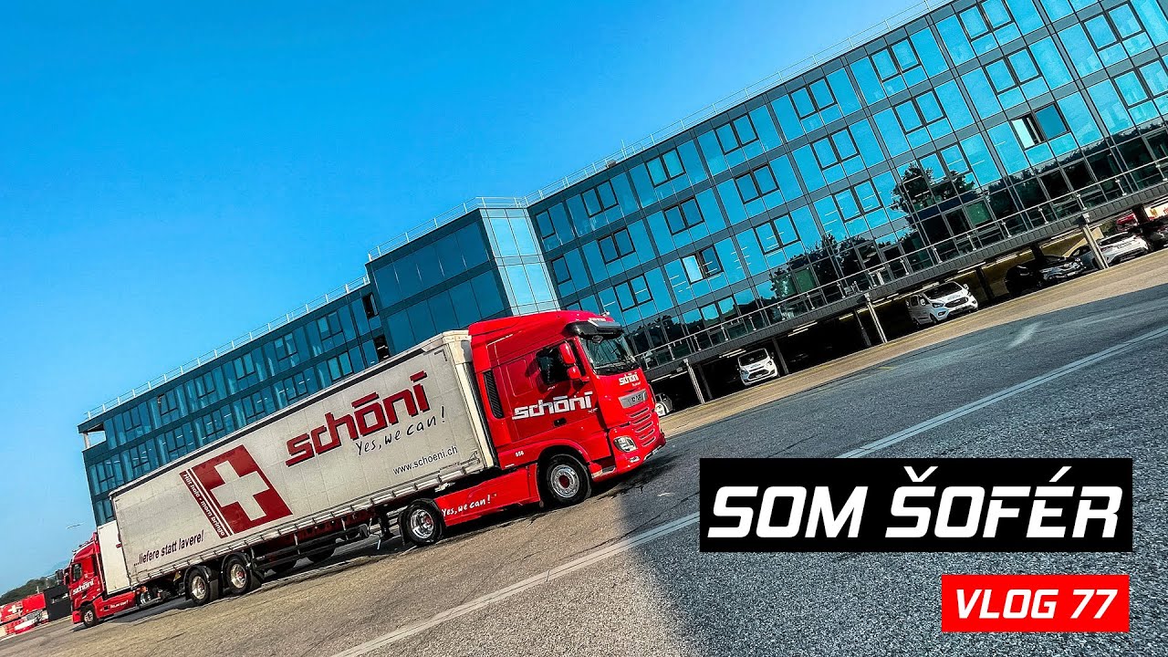 Pr&aacute;ca najlep&scaron;ieho vodiča firmy // Som&Scaron;of&eacute;r // SK TRUCK VLOG 77