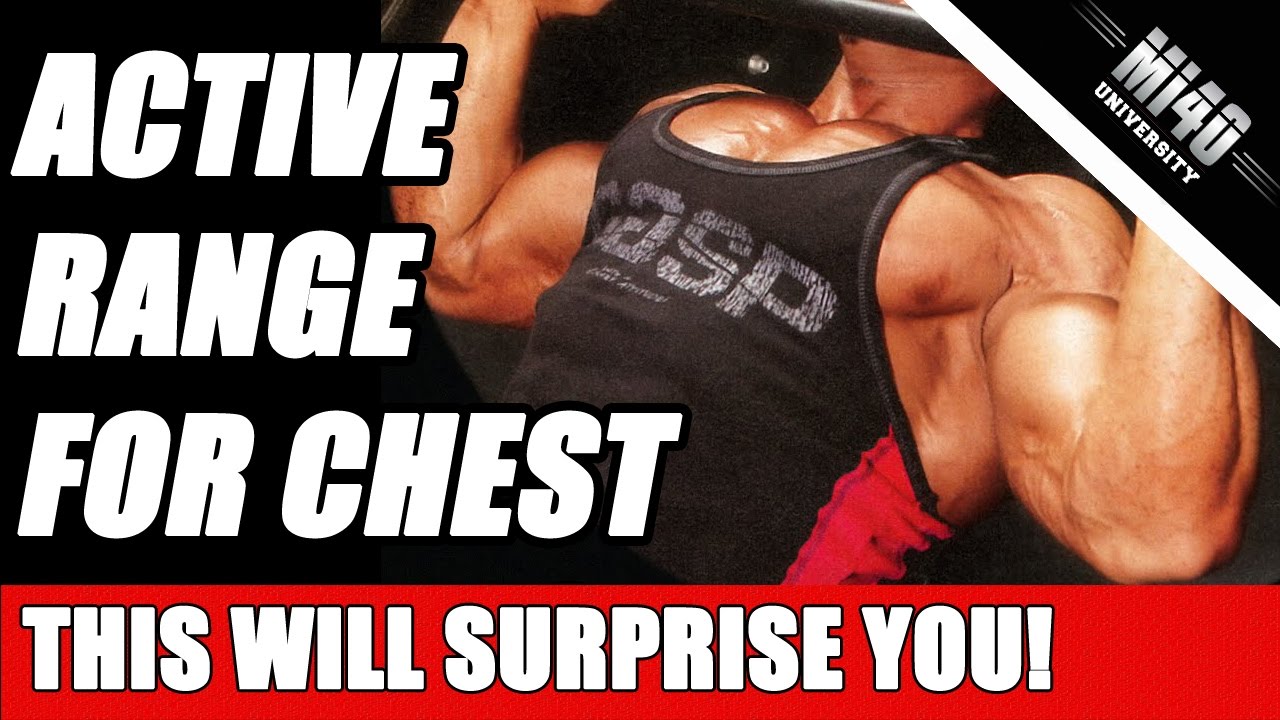 Active Range of Motion for Chest, Ben Pakulski Chest Training Tip