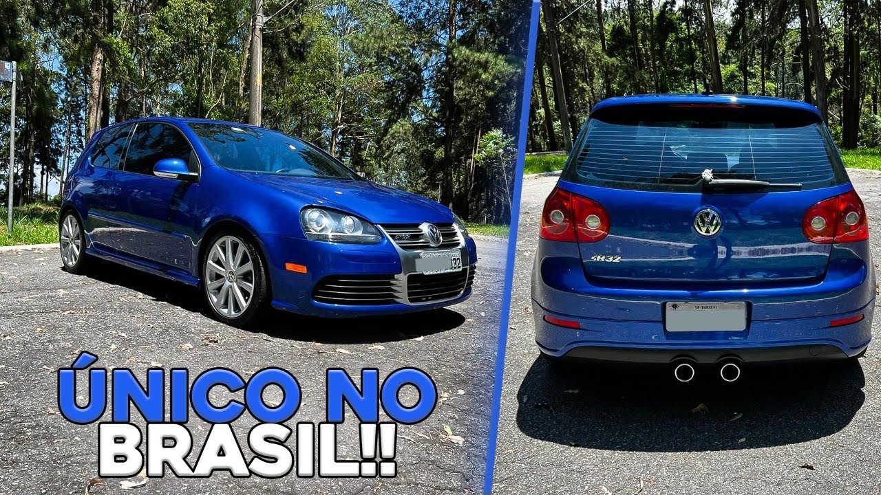 VW GOLF R32 COM MOTOR VR6 MK5 * ÚNICO NO BRASIL *