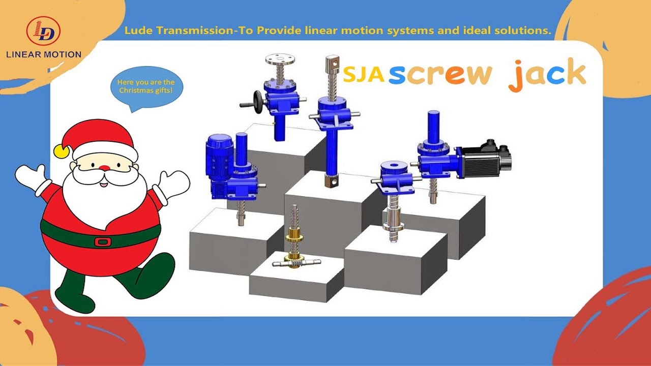 Screw Jack|SJA translating trapezoidal screw jack