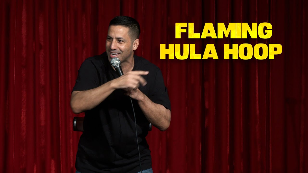 Shahar Hason - Flaming hula hoop
