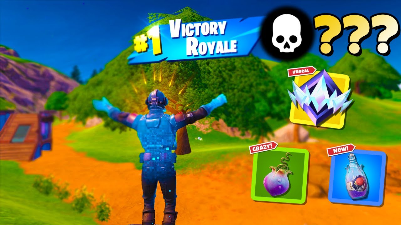 High Elimination Unreal Ranked Solo Win Gameplay (Fortnite Chapter 5 Zero Builds)