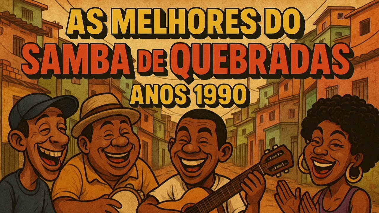 #SambaDeQuebrada | Os Maiores Cl&aacute;ssicos do Samba Raiz dos Anos 90! #PagodeRetr&ocirc; #Anos90