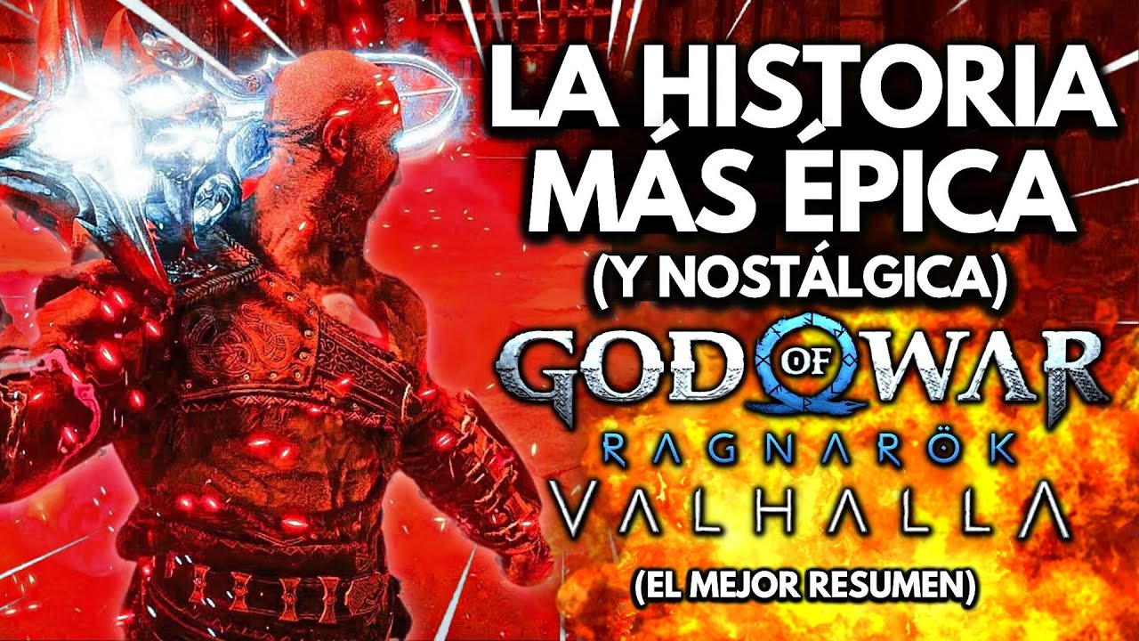 GOD OF WAR RAGNAROK: Valhalla ES EL DLC MÁS ÉPICO (y nostálgico) DE TODOS | Historia explicada 🔥