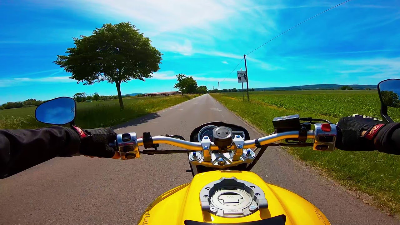 Yamaha Bulldog Probefahrt nach Kupplungsreparatur.