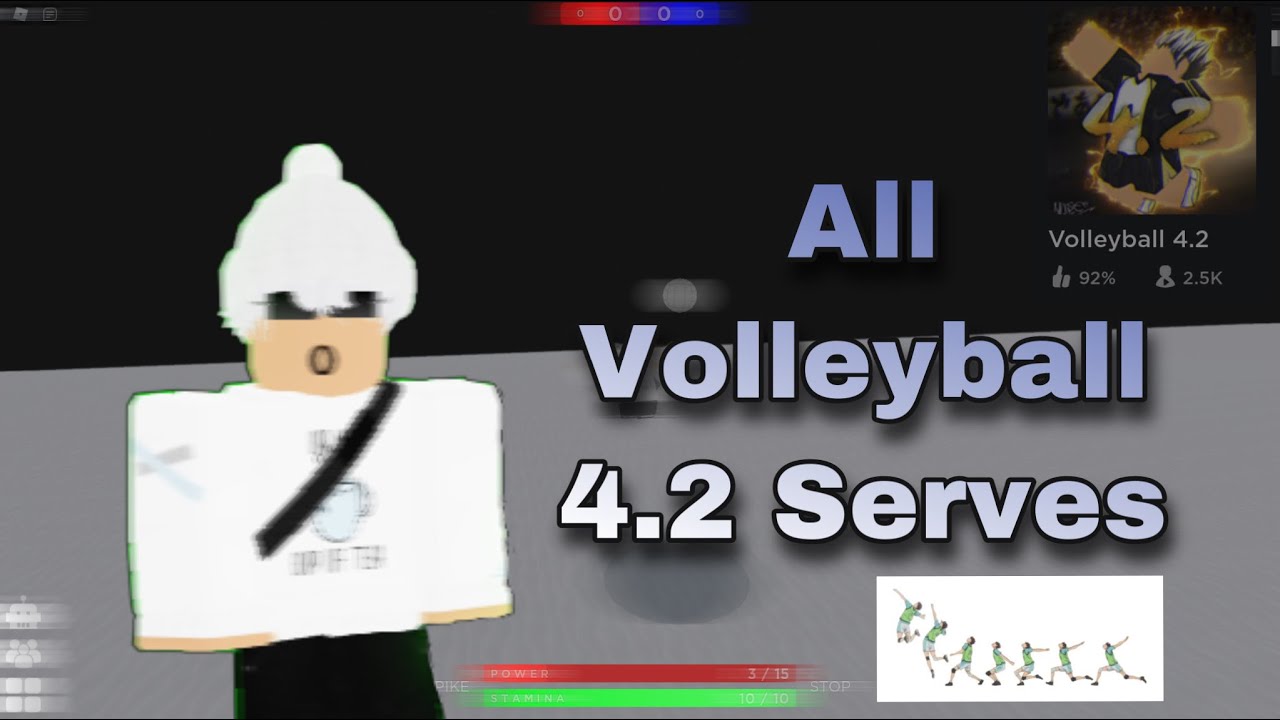 Every Serve in Volleyball 4.2 (Easy to Advanced)
