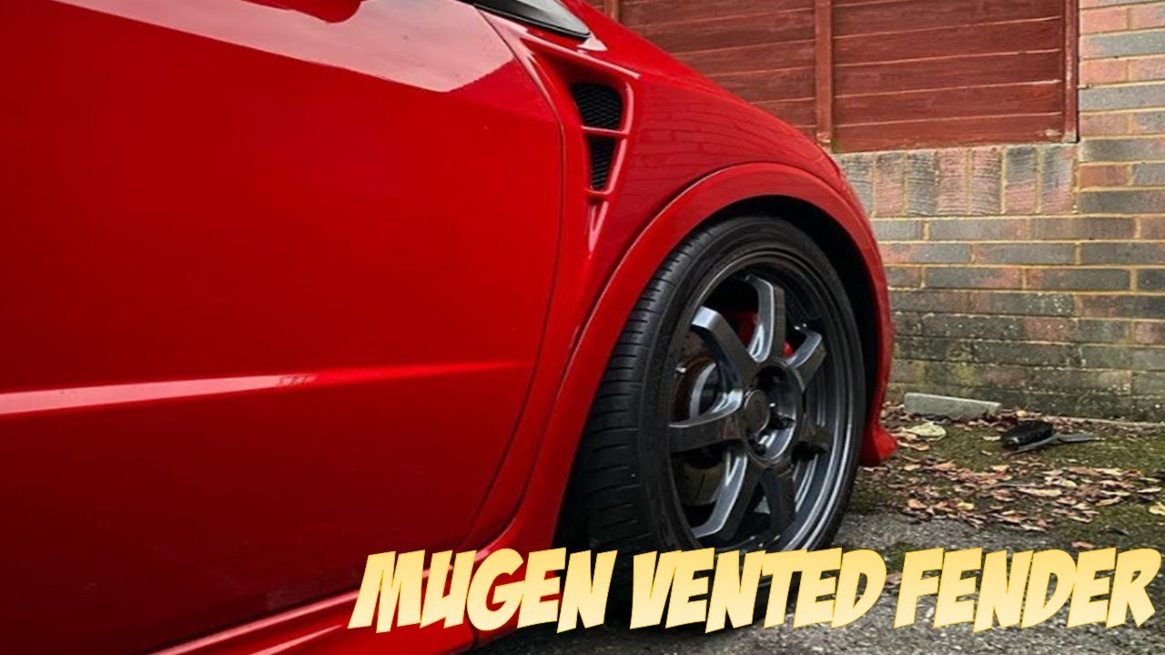How to Install Mugen Style Vented Fenders on Civic Type R FN2