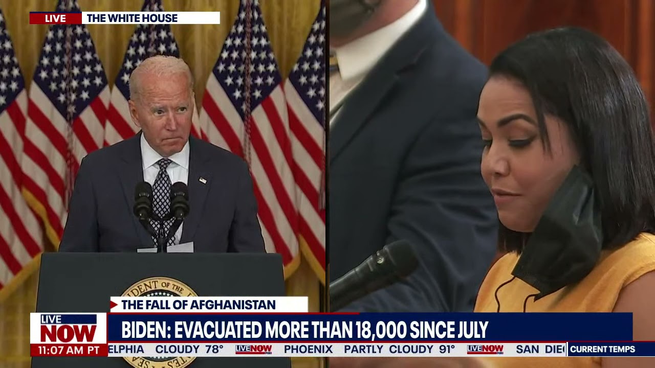 Joe Biden takes Afghanistan questions from media | LiveNOW From FOX