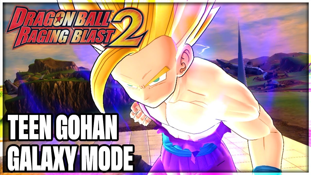 Dragon Ball: Raging Blast 2 - Teen Gohan Galaxy Mode (XBOX 360 1440p)