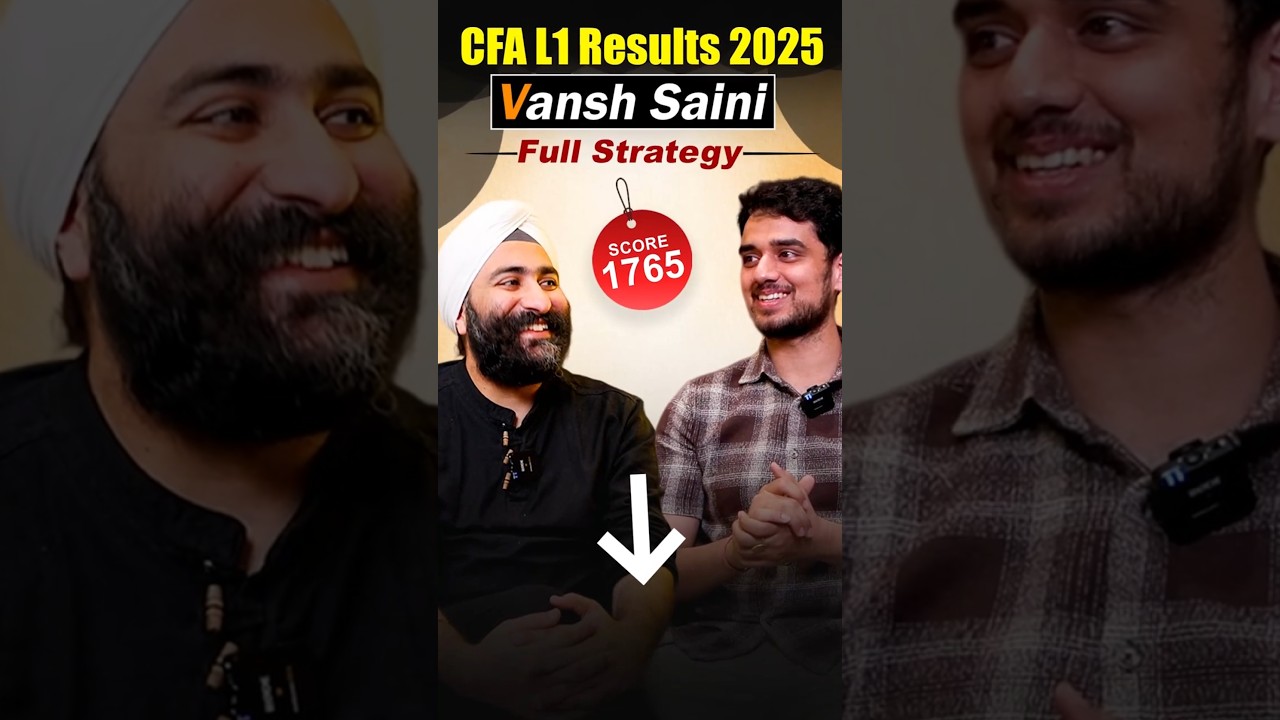 CFA Level 1 Full Preparation Strategy | CFA Level 1 Results 2025 | #cfalevel1 #cfaexam